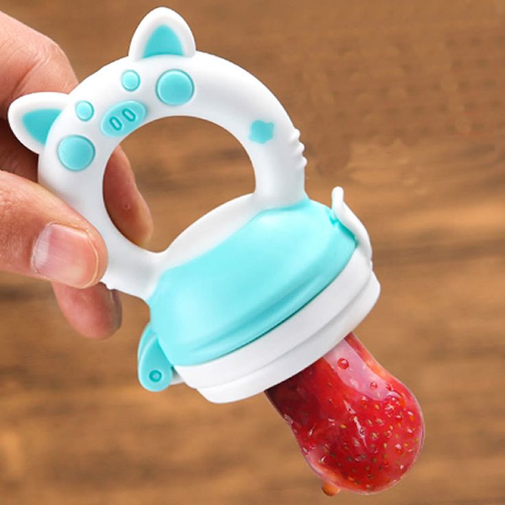 Baby Spoon Feeder | Silicone Bottle Feeding |With Fruit Pacifier Toddler