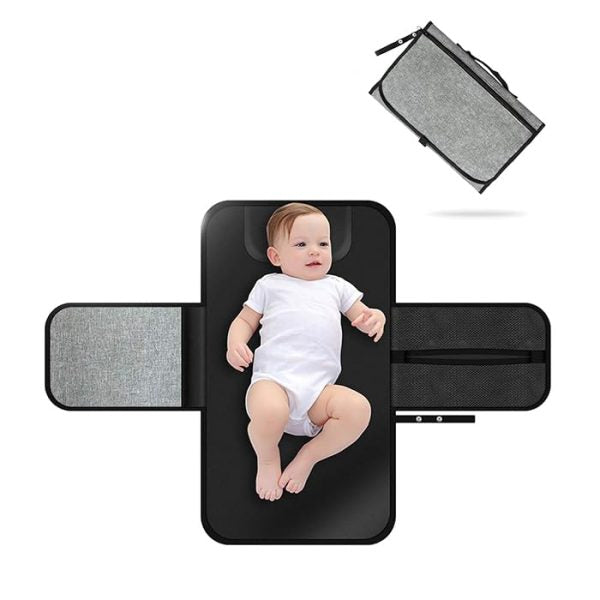 Baby diaper Changing Mat | With 2 pockets