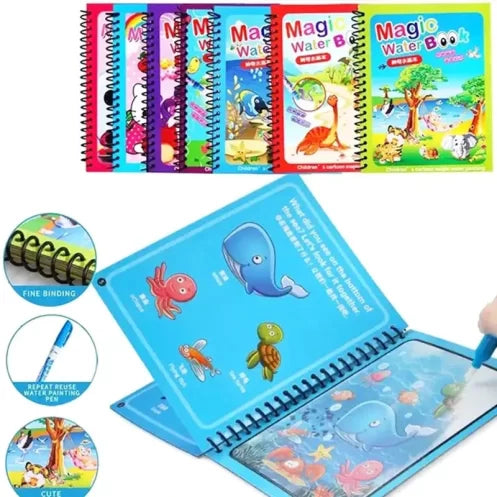 Magic Water Color Book